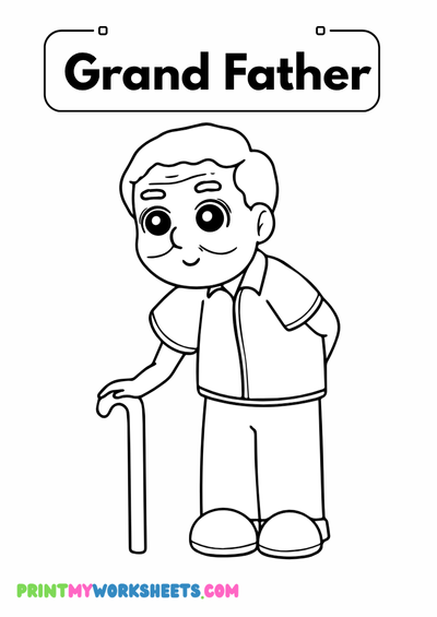 Free Family Tree Coloring Book