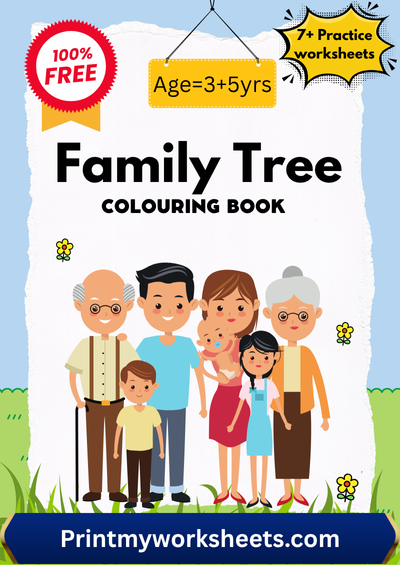 Free Family Tree Coloring Book
