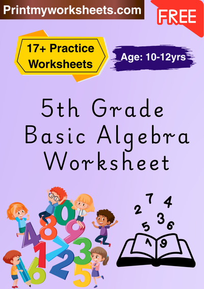 5th Grade Basic Algebra Extended